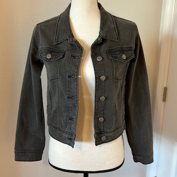 Old Navy Other - Girls Old Navy Black Denim Jacket - Size 14